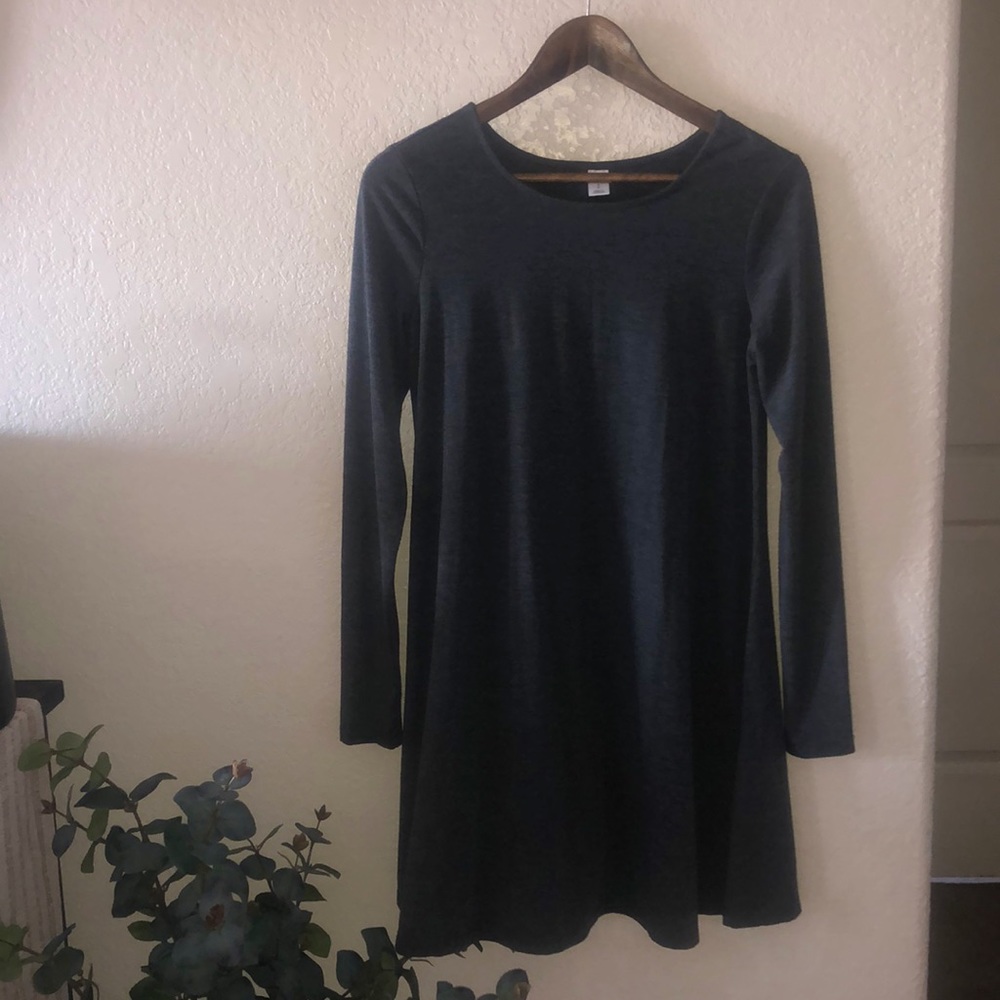 Long sleeve t-shirt dress